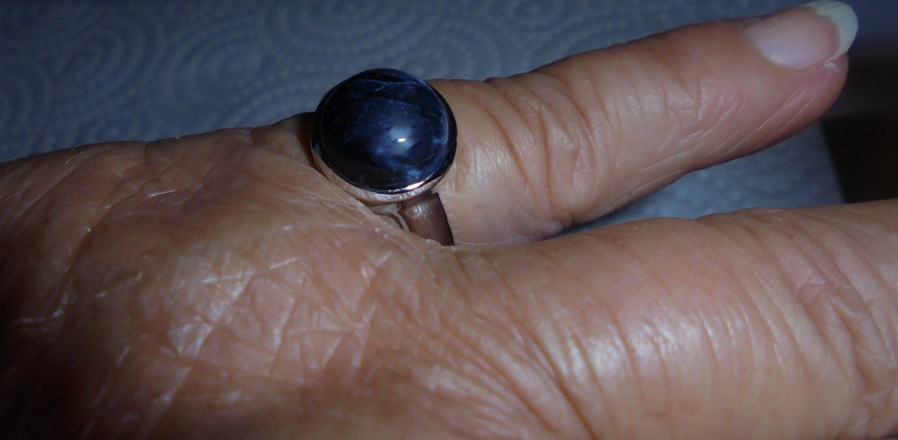 Anelli: Echtschmuck: Pietersit-Silberring 16/50 – Nuovo (secondo la descrizione) da Zuchwil venduto da maumauchi 7
