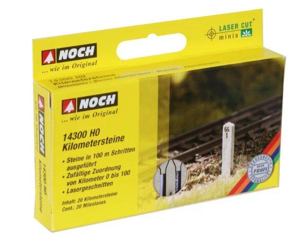 Noch Trains électriques: NOCH 14300 H0 Kilometersteine – D'occasion à Neukirch a.d. Thur par Modellbau-Artikel 2