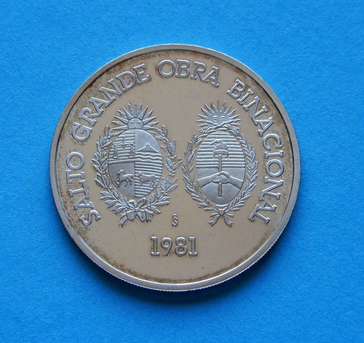 Alle Münzen: Münze 100 Dollars 1981Uruguay Silber – Neu (gemäss Beschreibung) aus Trasadingen von Traadinger 1