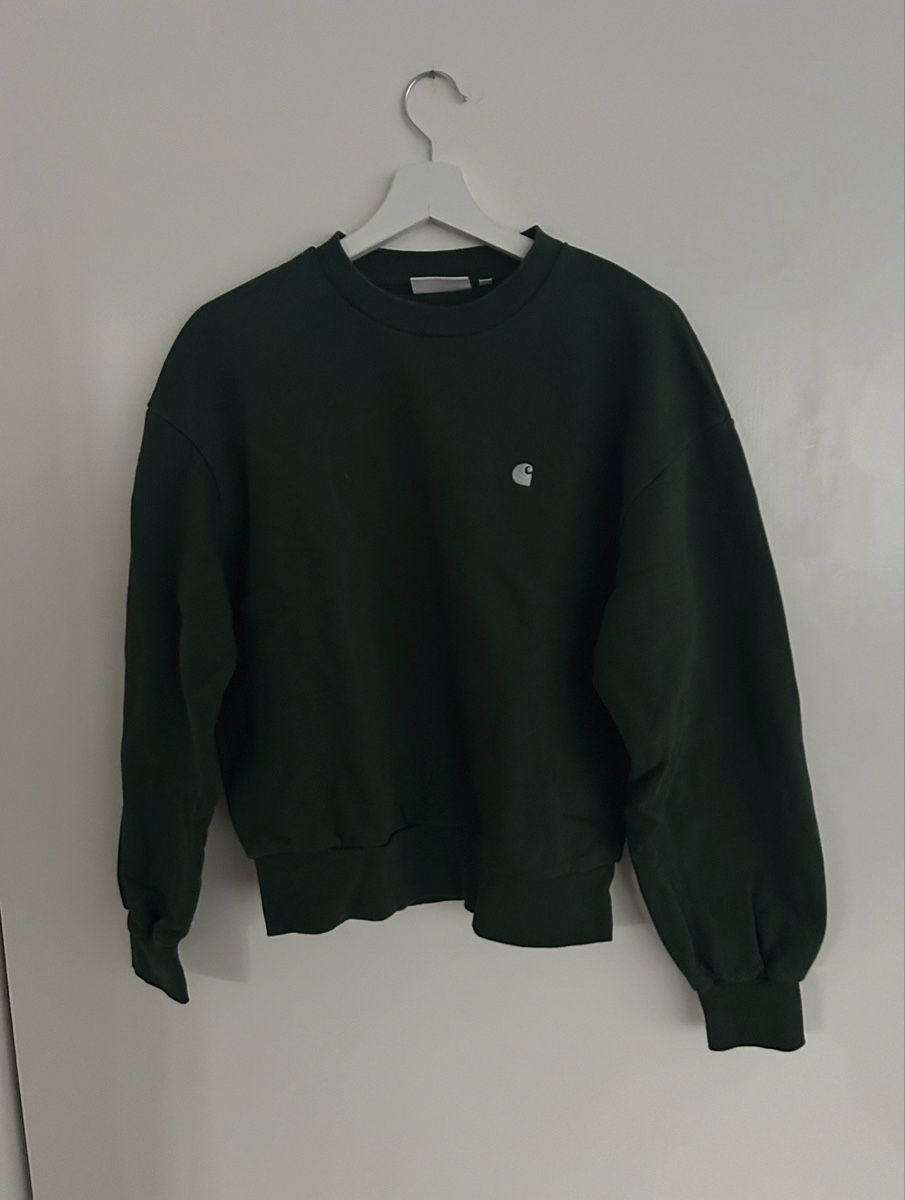 Carhartt Maglioni & Felpe: Carhartt Pullover Gr. S Dunkelgrünn – Usato da Appenzell venduto da wep