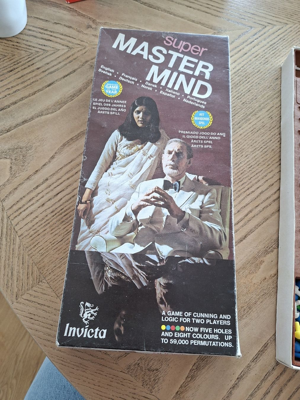 Invicta Giochi: Super Master Mind jeu de société Invicta vintage 1975 – Usato da Evilard venduto da emi_r6cd 2