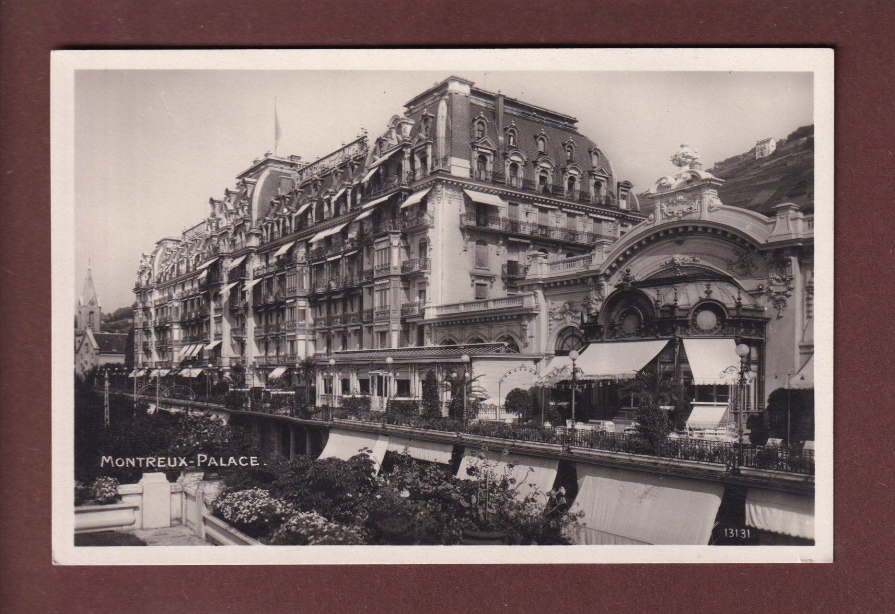 Cartoline postali: MONTREUX - Palace – Usato da Pully venduto da nicecards
