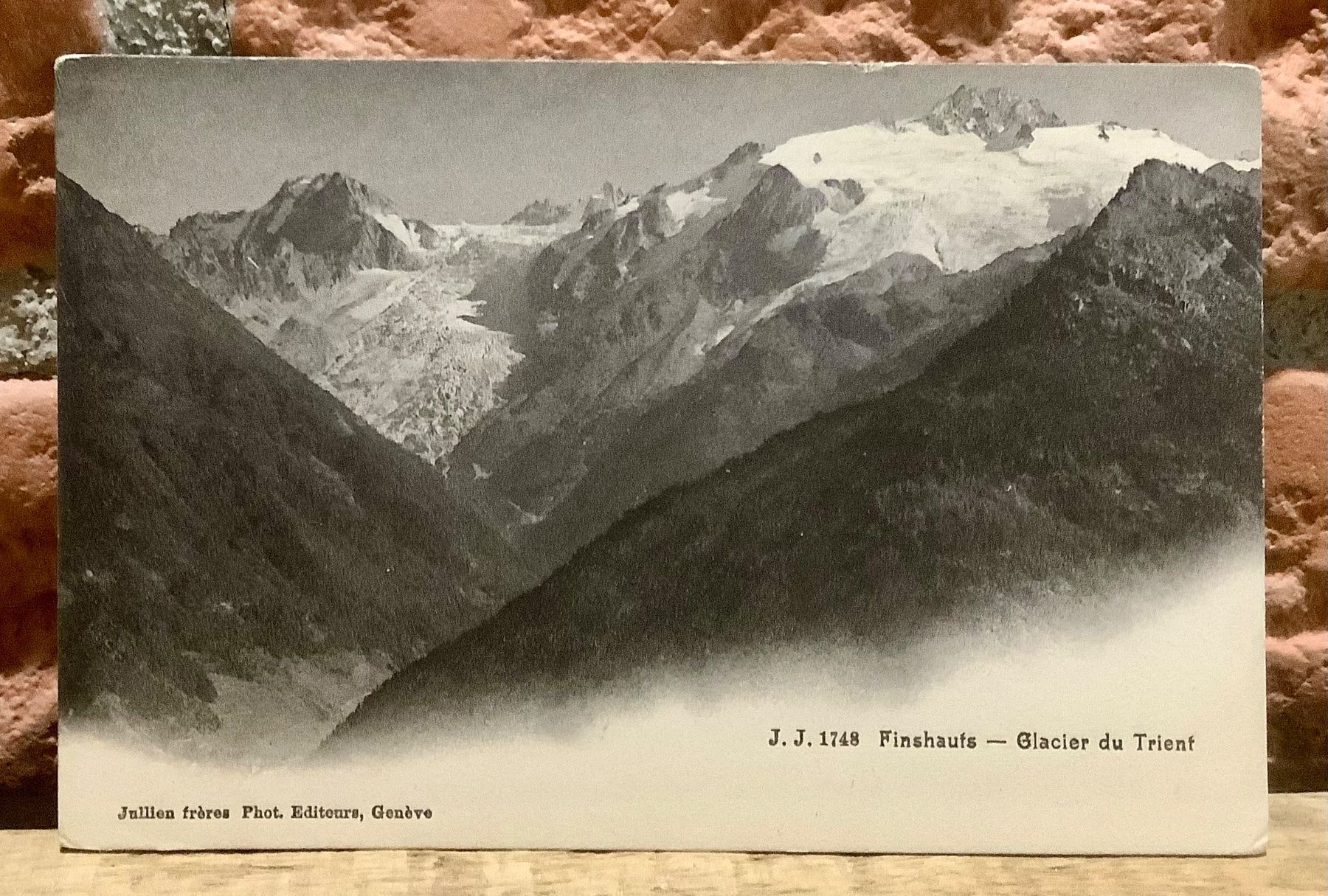 Cartoline postali: 1908 - GLACIER du TRIENT - Finhaut - Gletscher – Usato da Root venduto da ENGLAND-TREASURES