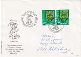 Tag der Briefmarke 1981 Grenchen 4.-6.12.1981