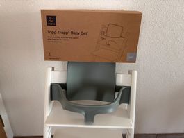 NEU OVP Tripp Trapp Babyset Trip Trap Stocke glacier green