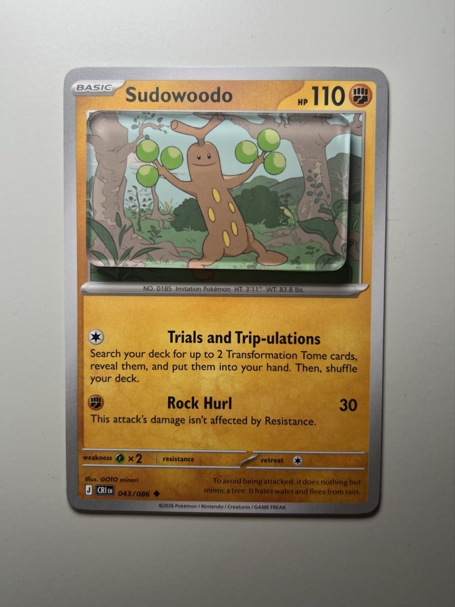 Pokémon Carte collezionabili: Pokemon Sudowoodo Magnet – Nuovo (secondo la descrizione) da Langenthal venduto da EceSuzu 1