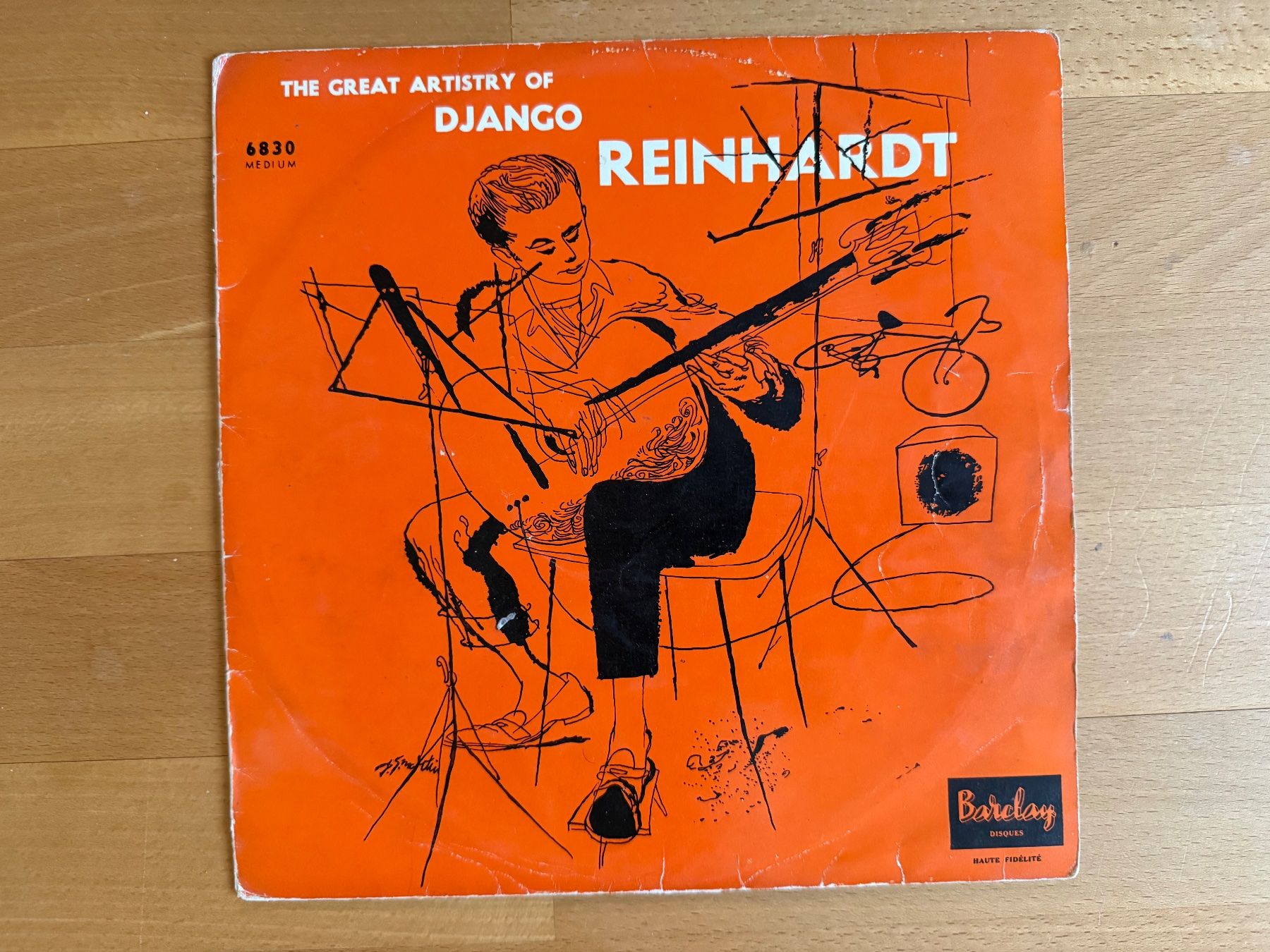 Dischi in vinile: DJANGO  REINHARDT  MEDIUM 6830   LP Vinyl – Usato da Subingen venduto da ArtBead