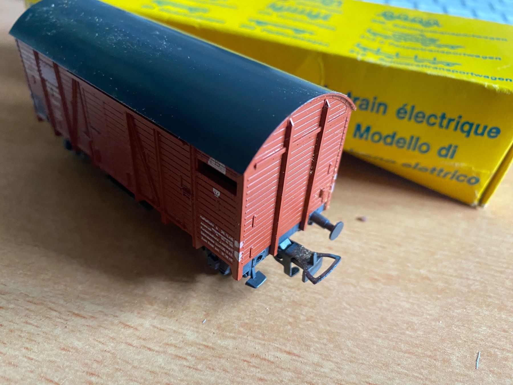 Liliput Modelleisenbahnen: Liliput H0 Gedeckter Güterwagen der DR – Gebraucht aus Glattfelden von gschneusig 3