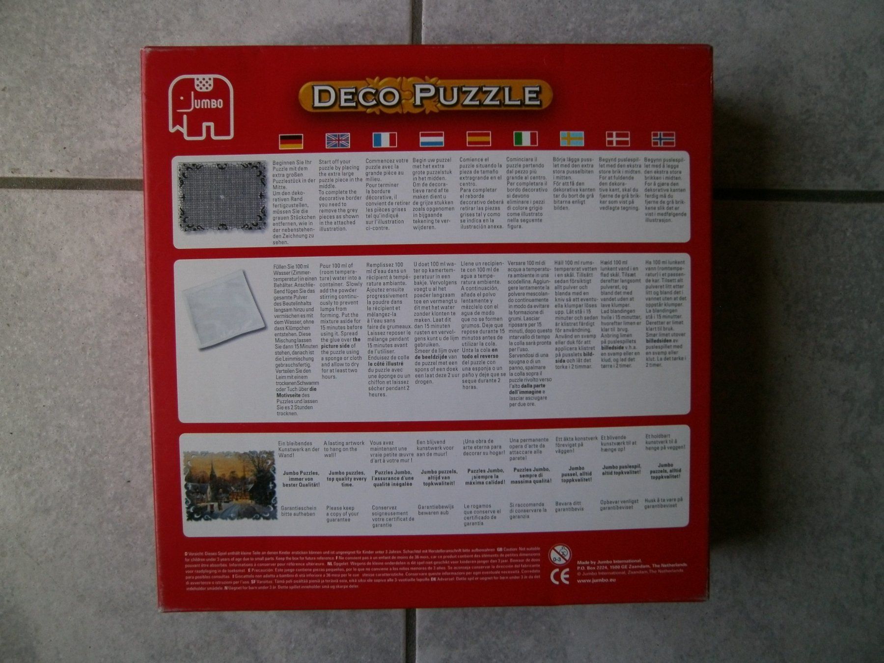 Puzzle: Déco Puzzle Jumbo de 1000 pces – Usato da Moutier venduto da Mouschka 2