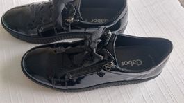 Gabor Sneaker Lack schwarz Grösse 39 neuwertig 