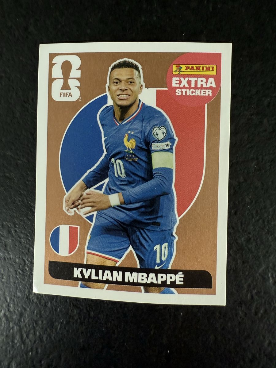Panini Carte collezionabili: Panini Extra Sticker Kylian Mbappé Bronze  – Nuovo (secondo la descrizione) da Niederbüren venduto da Debby09