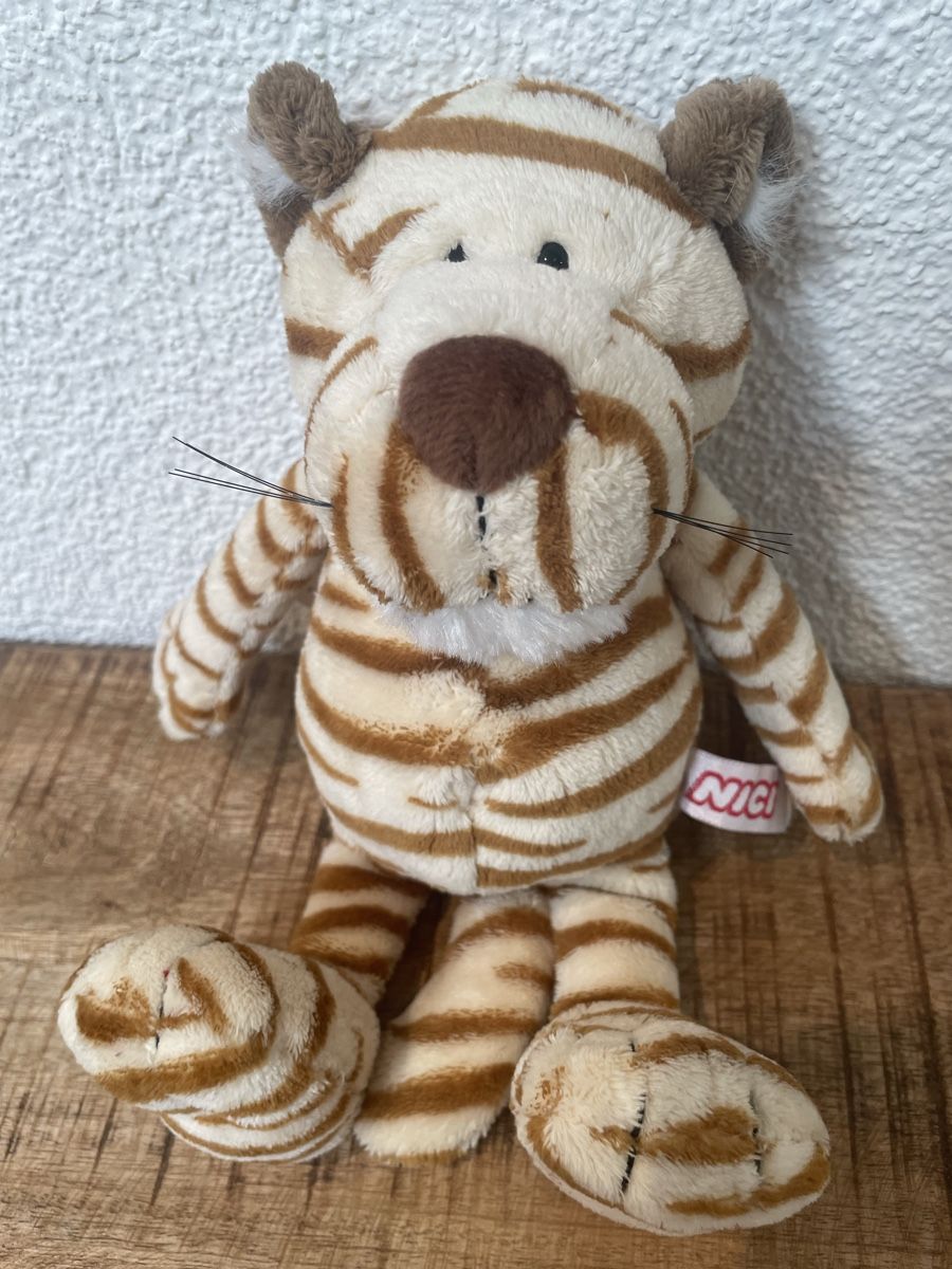Nici Giocattoli: Nici Plüsch Tiger – Usato da Zug venduto da chr_zmt5 5