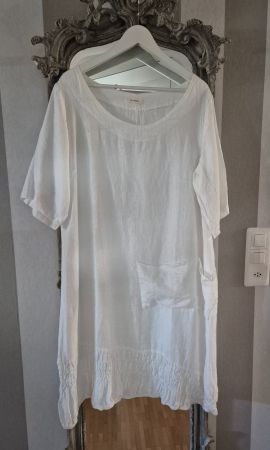 Luukaa Leinenkleid weiss Gr. 5