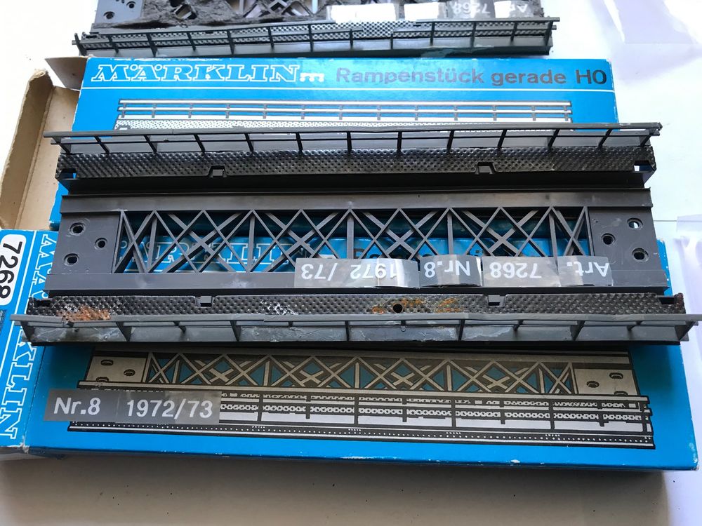 märklin 2 x 7268, brückenteile (Gebraucht) in Liestal für CHF 6.9 – mit ...