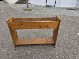 Alte Holz Blumenkiste / Regal - Vintage Style Deko