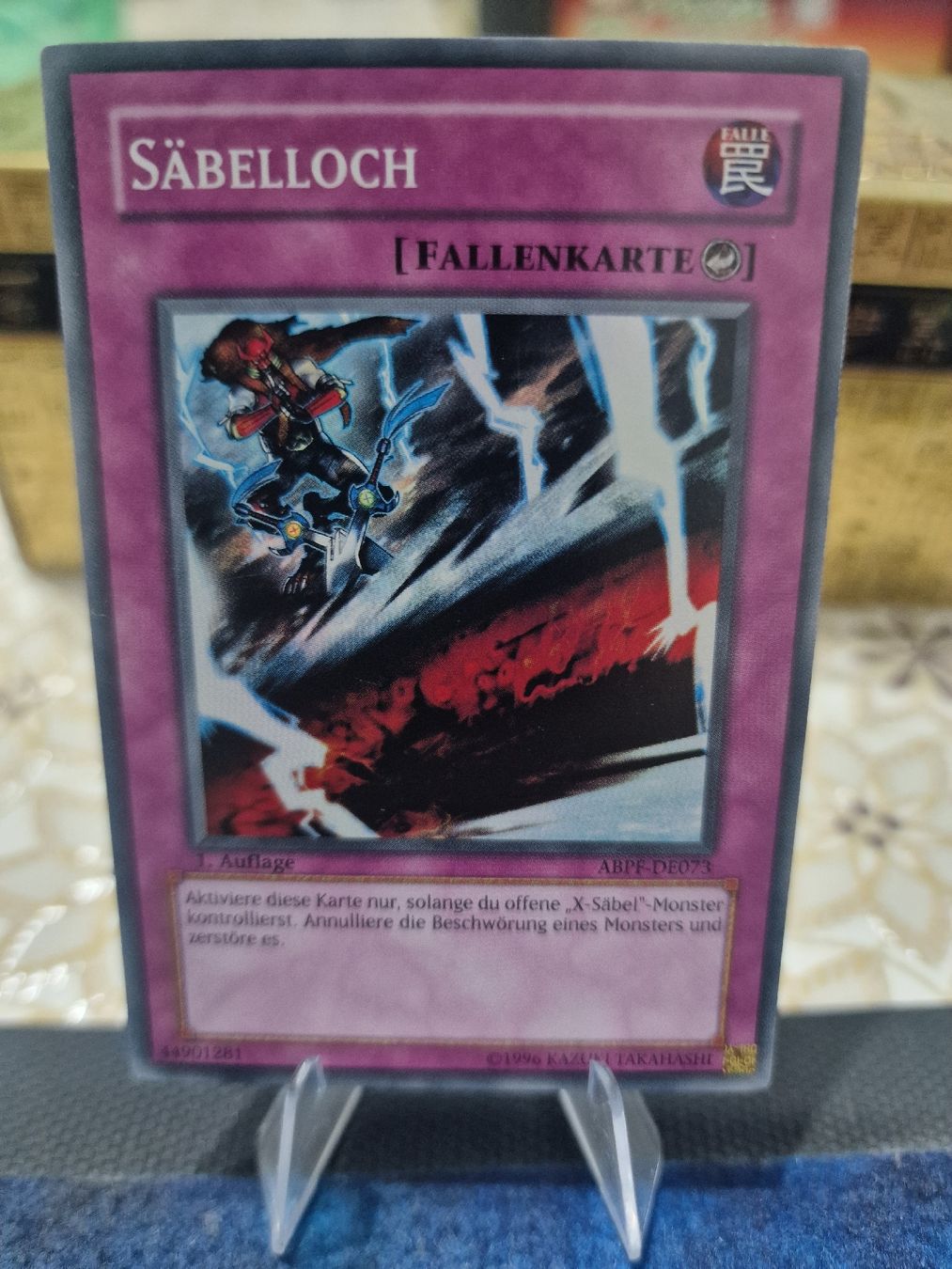Yugioh Carte collezionabili: Yugioh Säbelloch ABPF – Usato da Dietikon venduto da GC-Store
