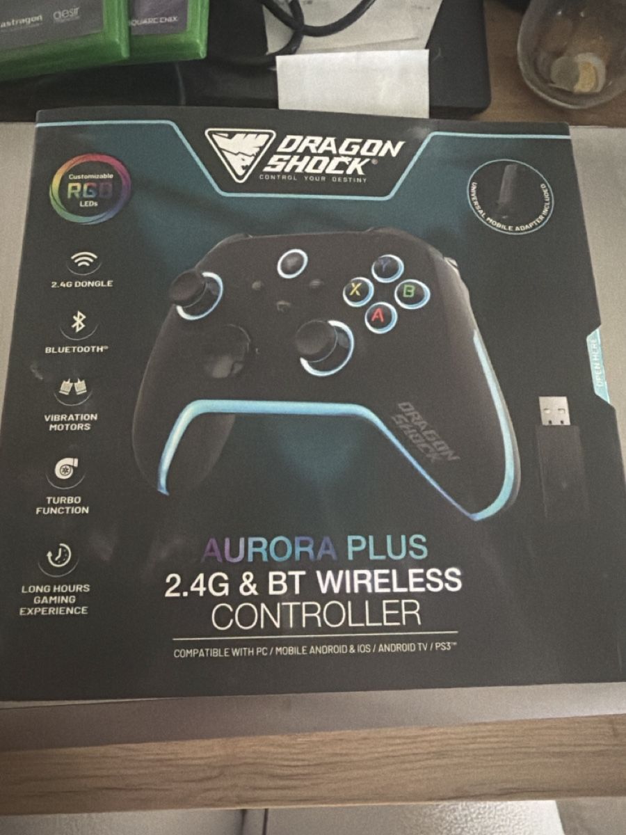 Controller: Dragon Shock Aurora Plus Wireless Controller 2.4G & BT – Nuovo e nell'imballaggio originale da Oppligen venduto da ano_9n98