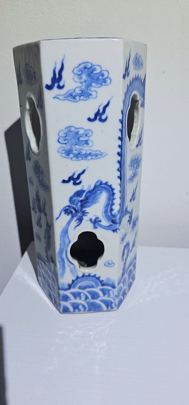 Vasi & Recipienti: Chinesische Vase mit Drachen – Usato da Losone venduto da del_yh97