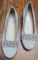 Gabor Pumps Wildleder Gr. 5 1/2 Beige