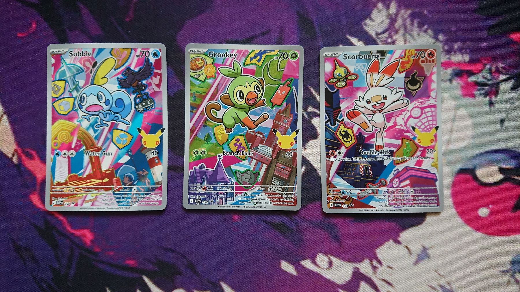 Pokémon Cartes à collectionner: First Partner Sobble Grookey Scorbunny EN – D'occasion à Chur par FreakofRarity