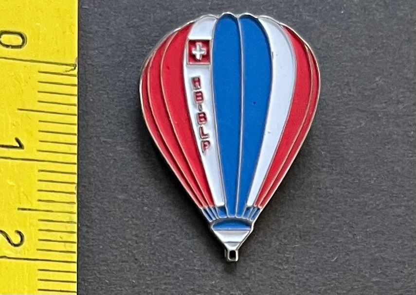 Swiss Placchette & Badge: Heissluftballon Schweiz/ HB-BLP/ Pin – Usato da Ostermundigen venduto da DaxKarten-75