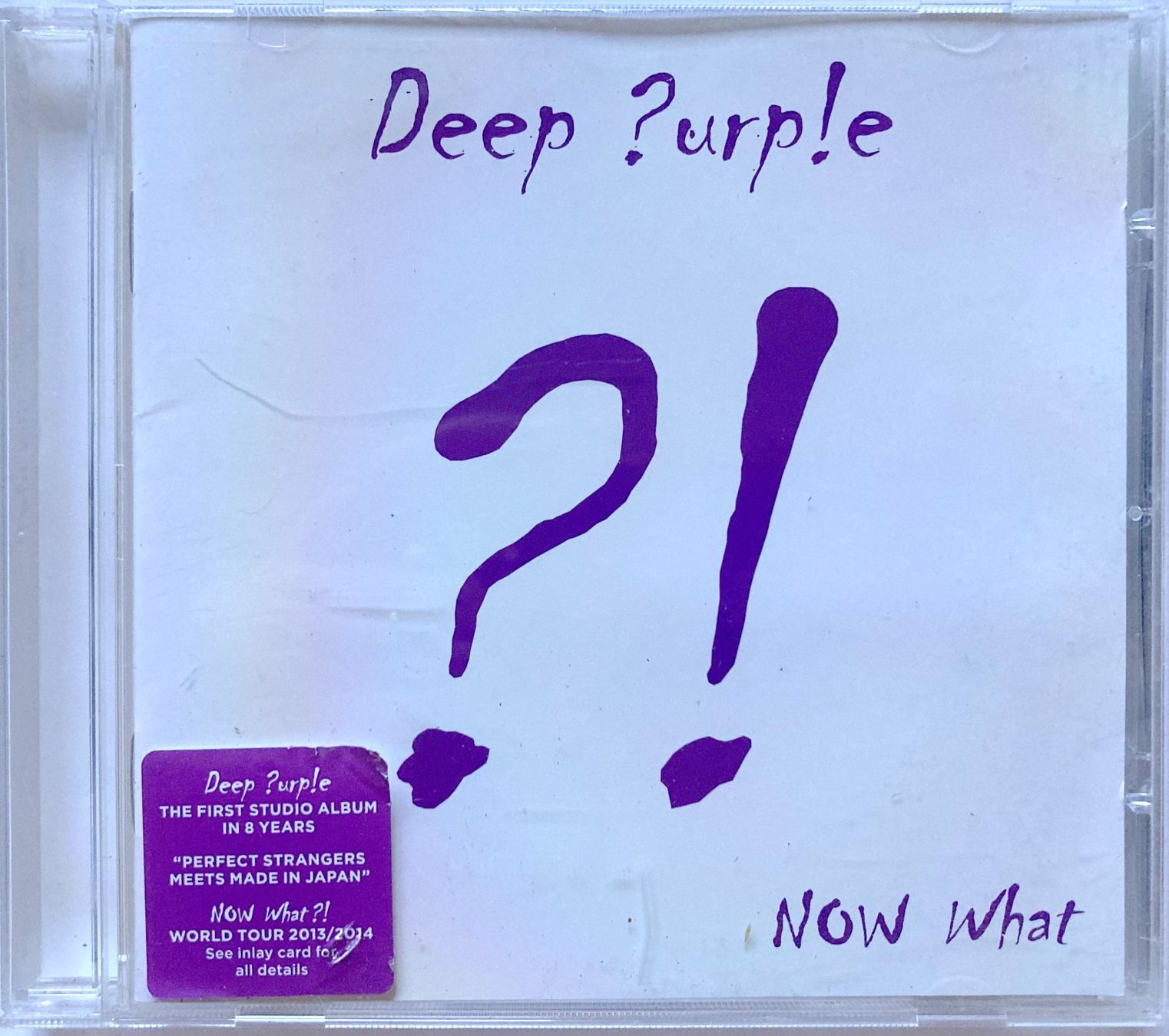 CD: DEEP PURPLE - NOW WHAT ?! – Usato da Bottens venduto da hotter-than-hell