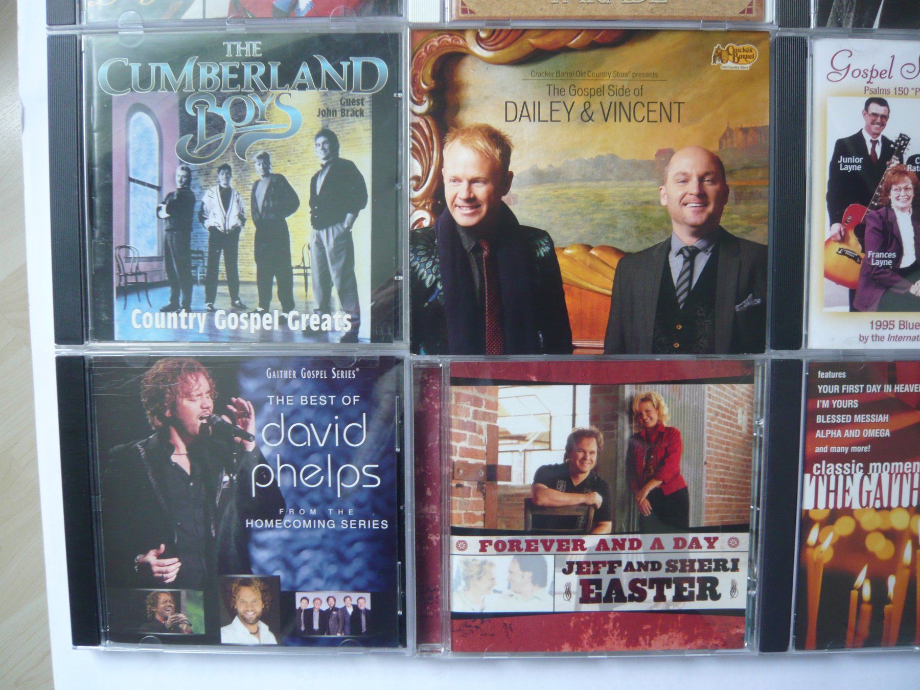 CD: VARIOUS 9CD SAMMLUNG GOSPEL - BLUEGRASS – Usato da Winterthur venduto da Cajun 3