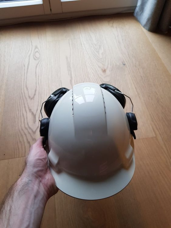 Casque De Protection GREEN DEVIL X-Armor - Bluetooth, SNR 32dB, Visière | Norme EN397 Pour Chantier