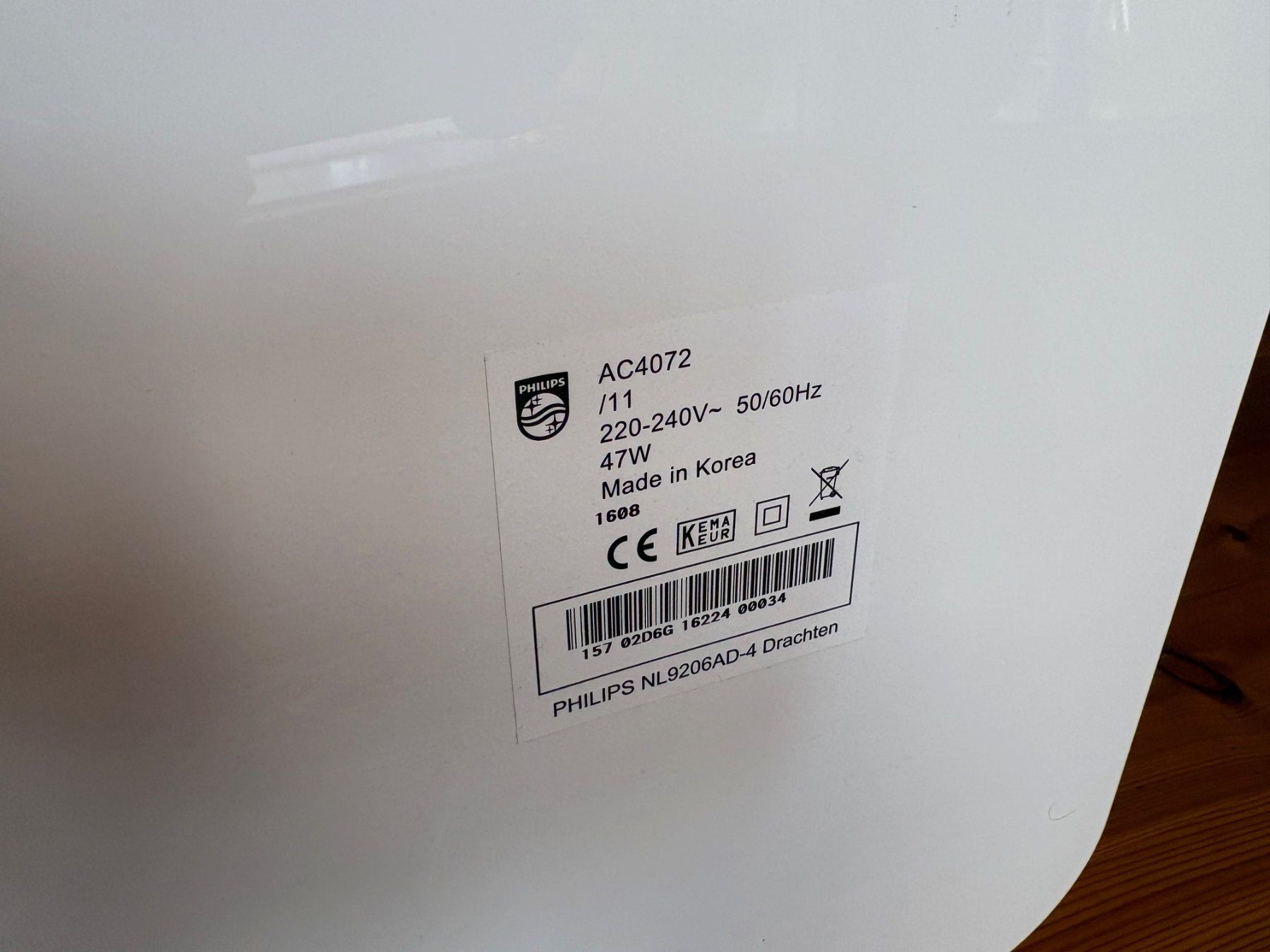 Purificatori d'aria: Gepflegter Philips Luftreiniger vom Typ AC4072 – Usato da Oberlunkhofen venduto da windisch2004 3