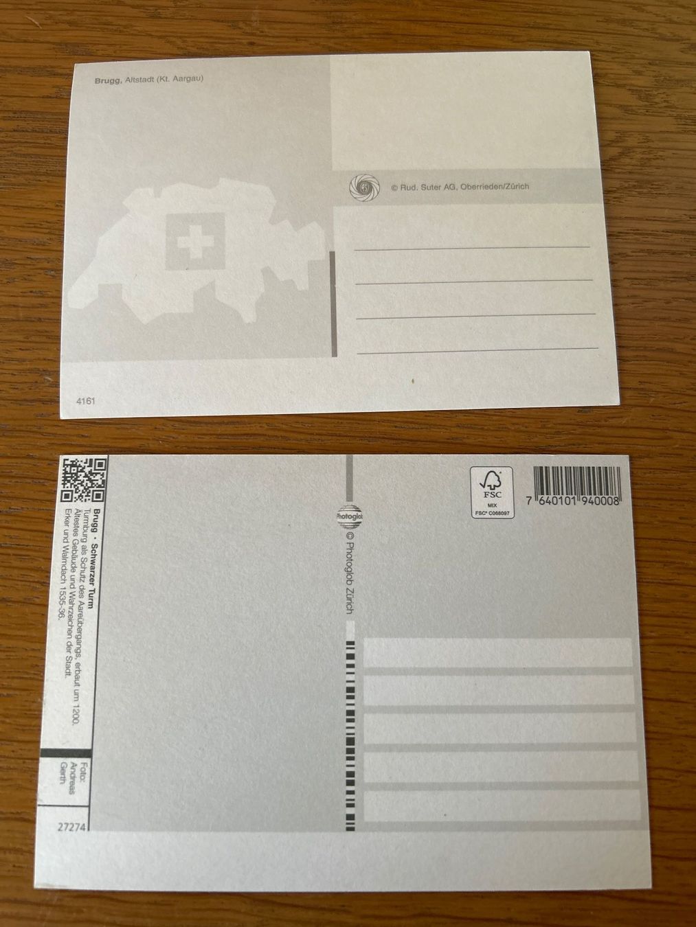 Cartes postales: Postkarten Set Brugg Ansichtskarten Stadtansicht Schweiz... – Neuf (Voir description) à Villnachern par RicardoMary 1