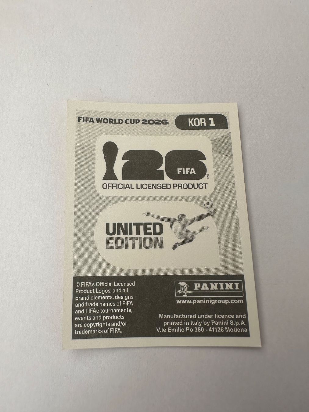 Panini Sammelbilder & Trading cards: PANINI KOR1COREE – Gebraucht aus Payerne von mike_lth 1