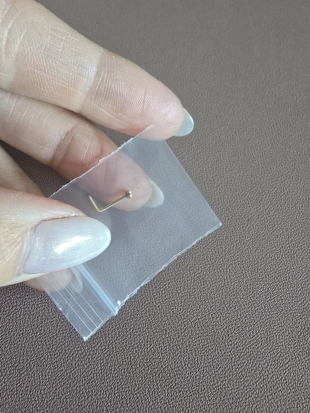 Gioielli per piercing: Goldiges Nasenpiercing / Nasenstecker – Nuovo e nell'imballaggio originale da Balterswil venduto da Kth_v8 2
