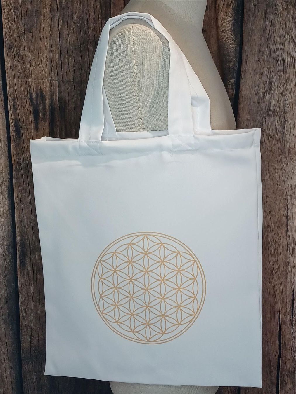Borse: Shopper Trendy Tasche "BLUME DES LEBENS" – Nuovo e nell'imballaggio originale da Turbenthal venduto da enjak