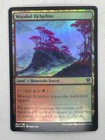 Wooded Ridgeline Foil! Dominaria United! Selten! Neu!