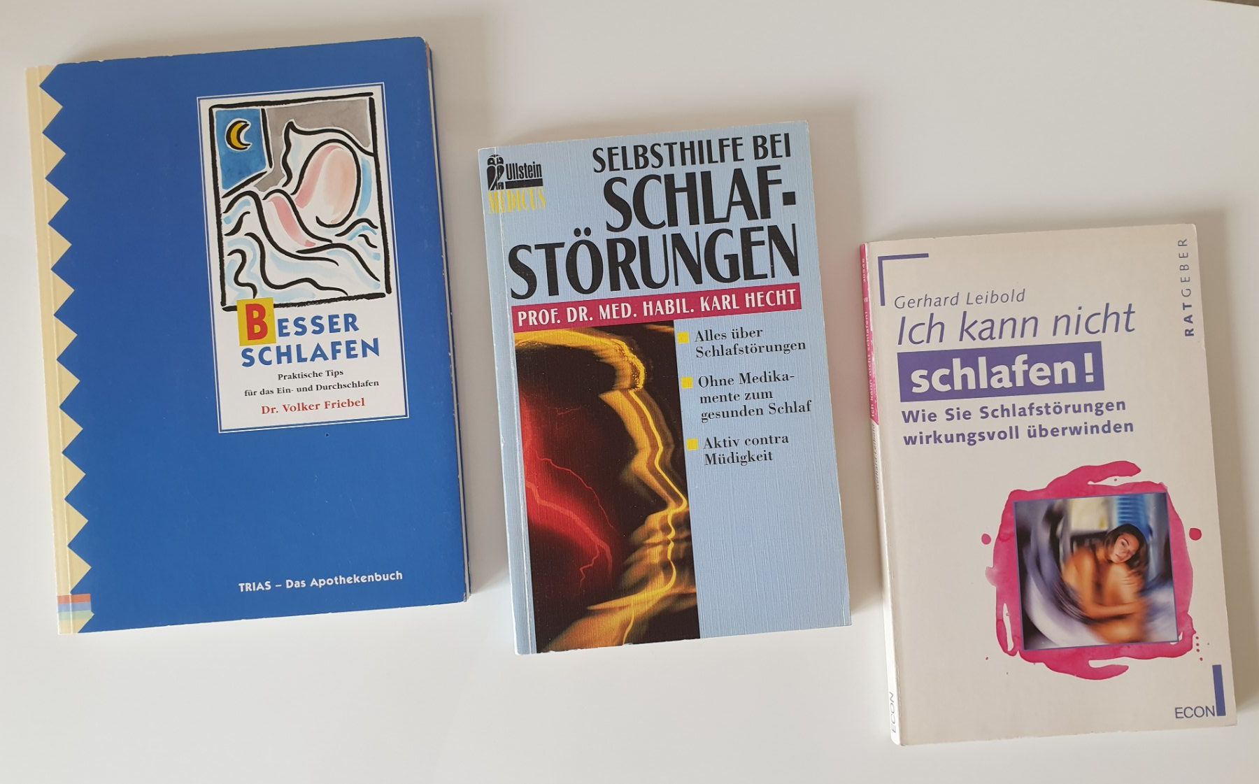 Bücher: Schlaf-Ratgeber - 3 Bücher – Gebraucht aus Zürich von fourpaws