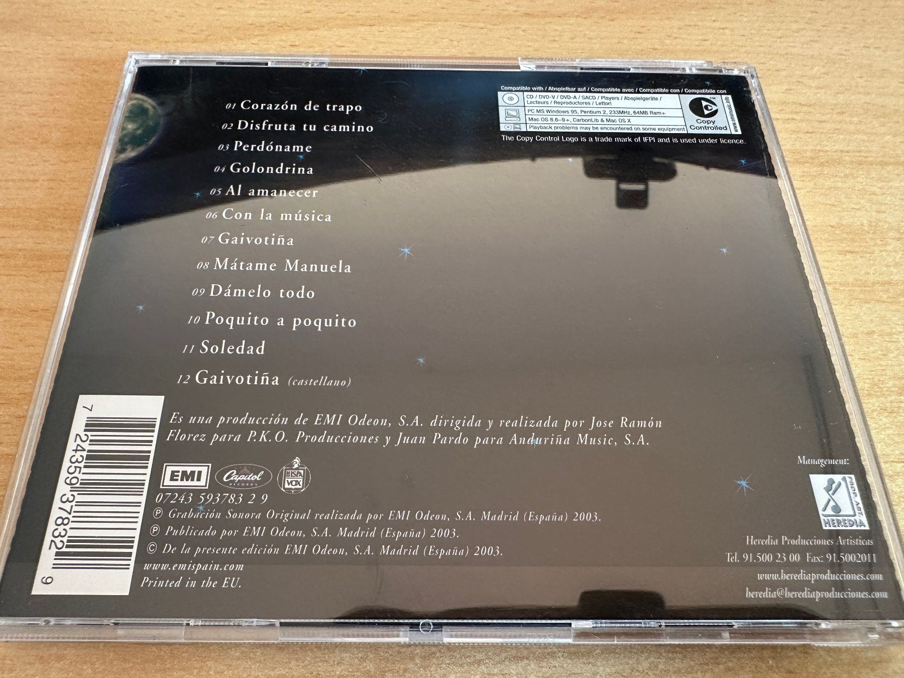 CD: P4 Juan Pardo – Lua Chea – Usato da Rikon im Tösstal venduto da Alpenmutz 1