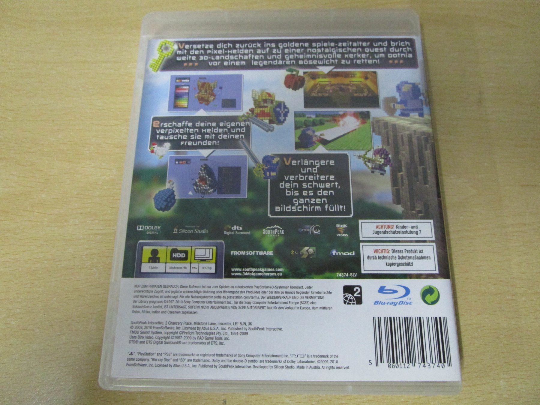 Sony Spiele: 3D Dot Game Heroes Playstation 3 PS3 – Gebraucht aus Goldau von agestuffer 1