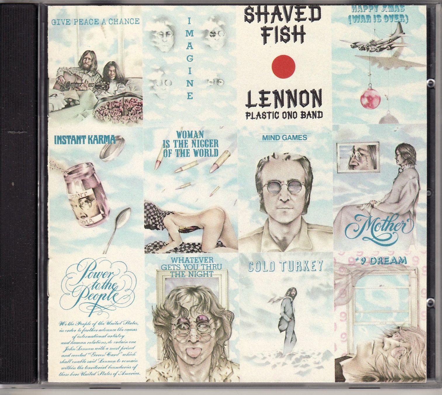 CD: John Lennon  Shaved Fish – Nuovo (secondo la descrizione) da Boussens venduto da catfood01