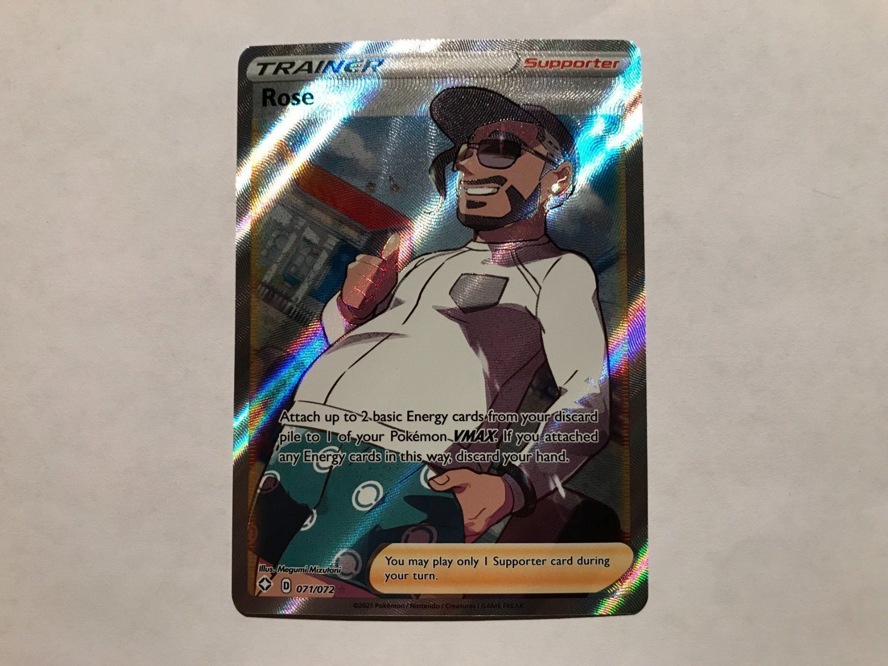Pokémon Carte collezionabili: Trainer Rose Fullart EN – Nuovo (secondo la descrizione) da Hagendorn venduto da Pokecollectorch 1