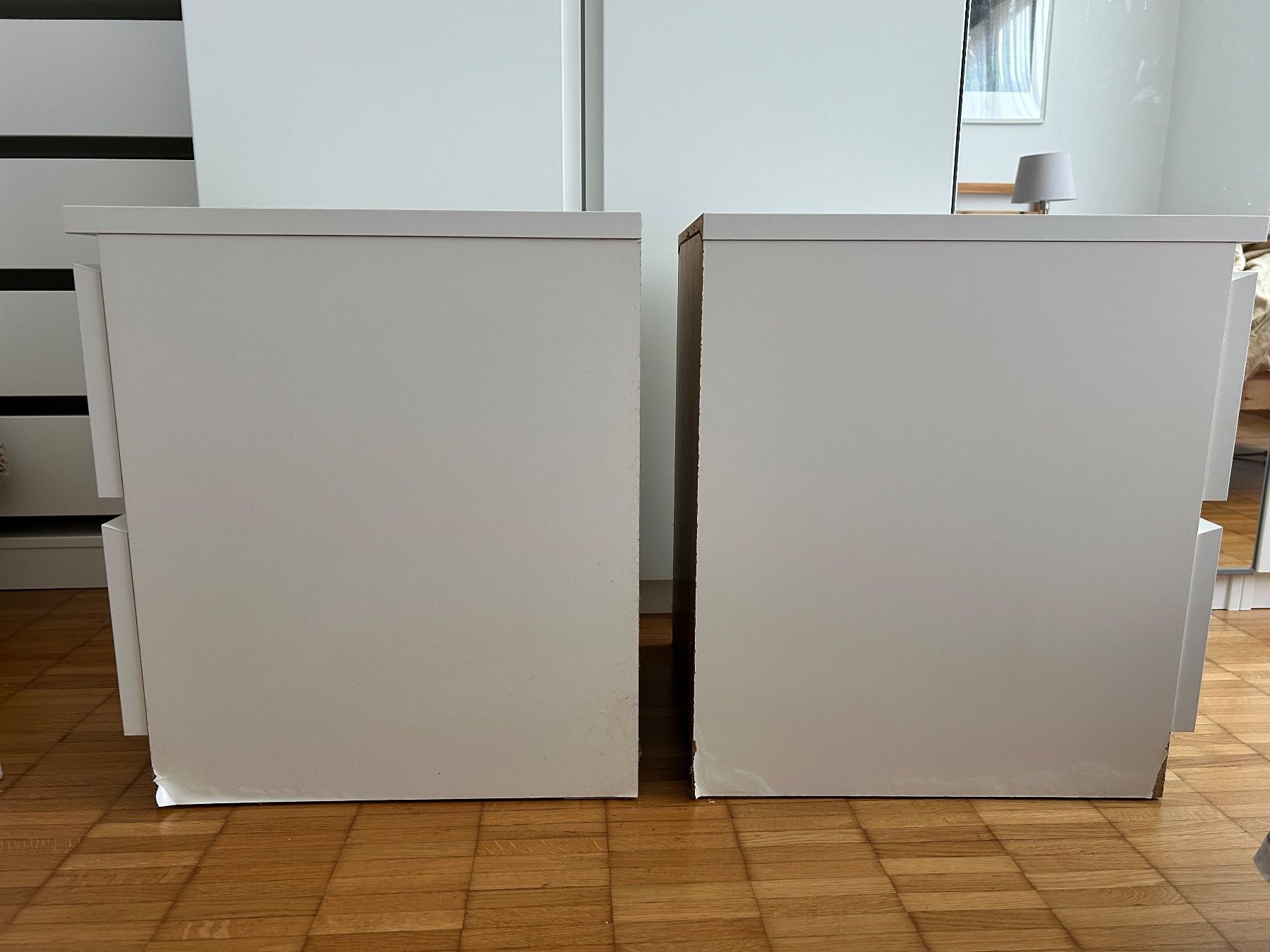 Ikea Comodini: Nachtkästchen weiss 2er Set Ikea – Usato da Bern venduto da ipds 1