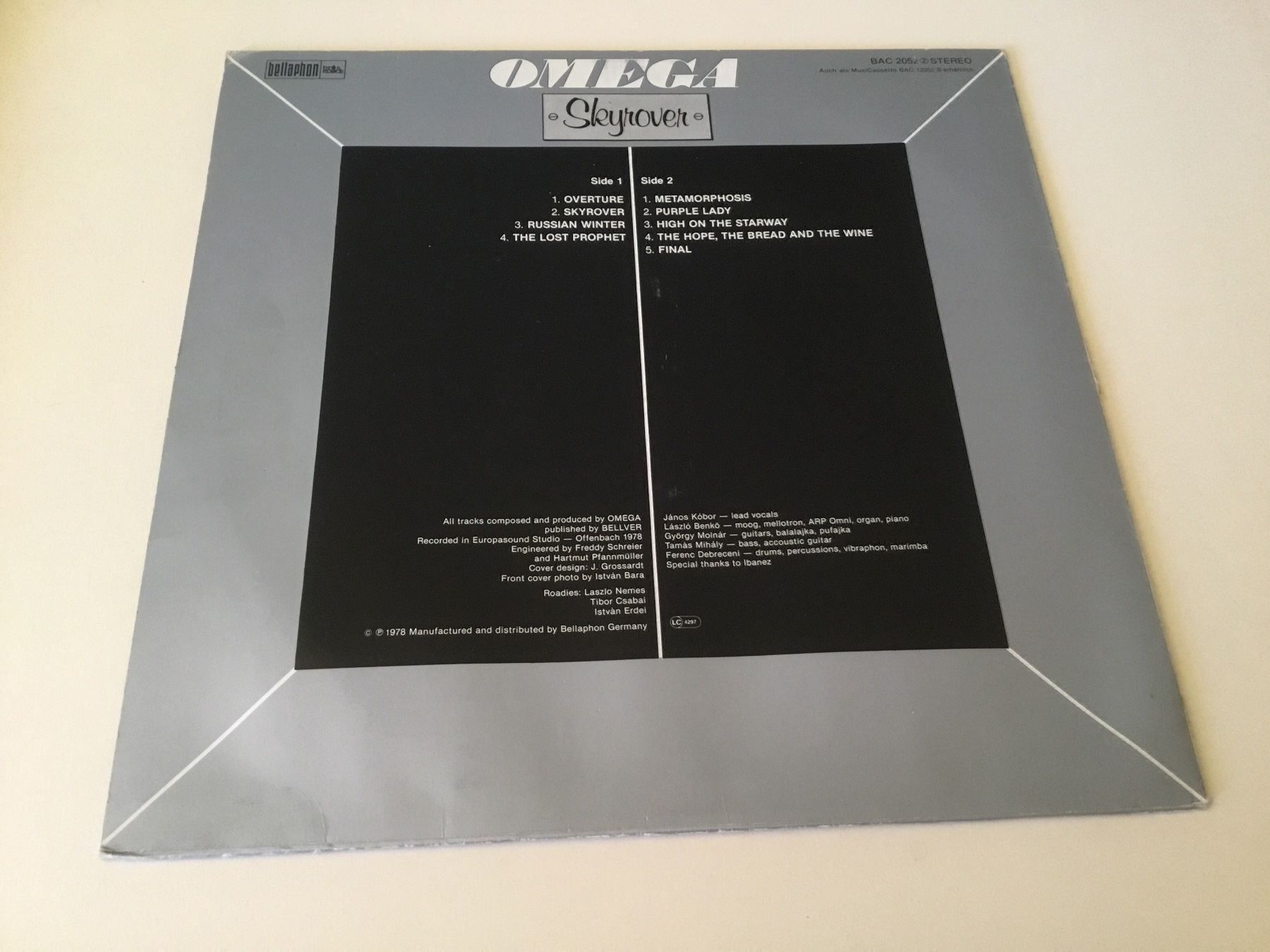 Dischi in vinile: Omega / Skyrover – Usato da Kreuzlingen venduto da Schuggerman 1