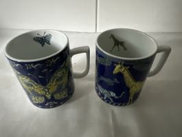 Bopla! Tassen, Original Switzerland, 2er Set, Top Zustand