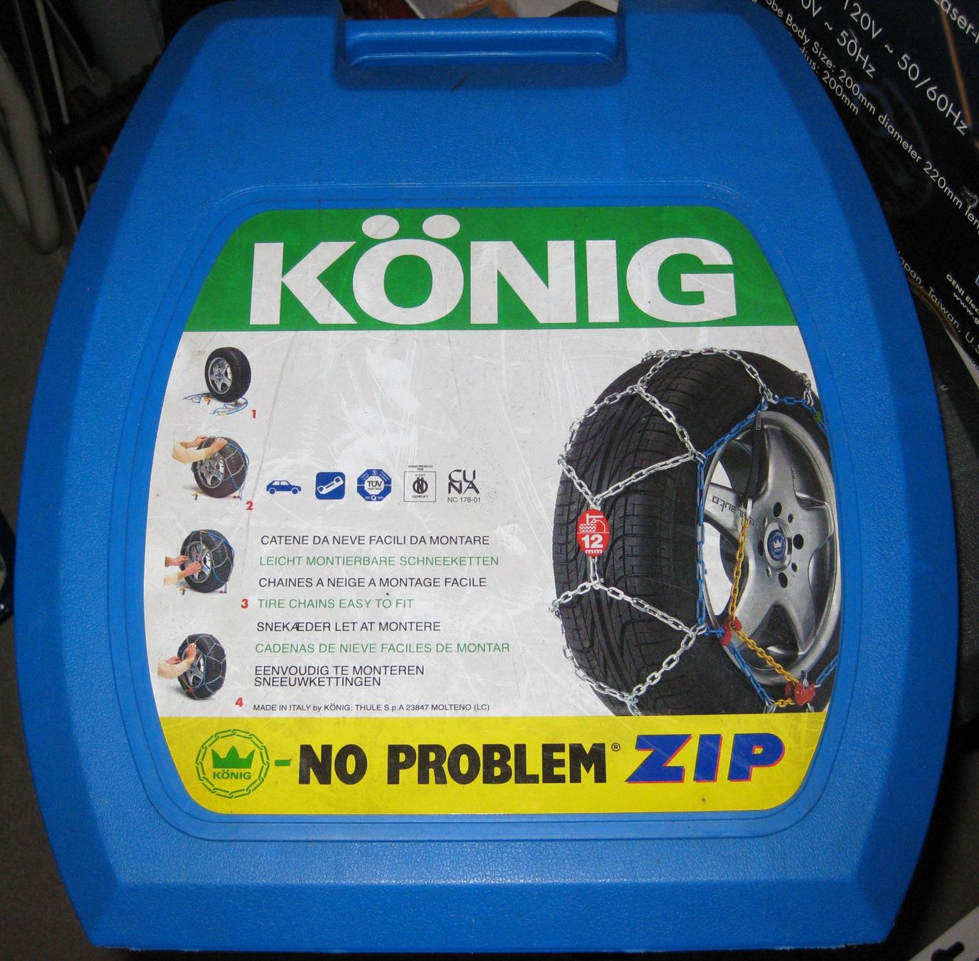 König Catene da neve: König No Problem Zip Schneeketten – Usato da Kradolf venduto da Maybe10