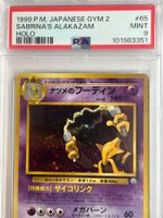 Pokemon Karte Sabrina‘s Alakazam Holo Gym 2 1999 vintage