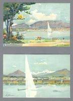 GENÈVE, 2 SCHÖNE KARTEN *