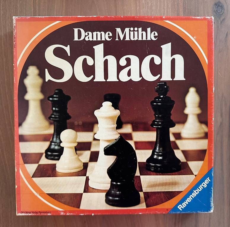 Ravensburger Giochi: Brettspiel "Schach / Dame / Mühle" (Ravensburger) – Usato da Bülach venduto da Klafon