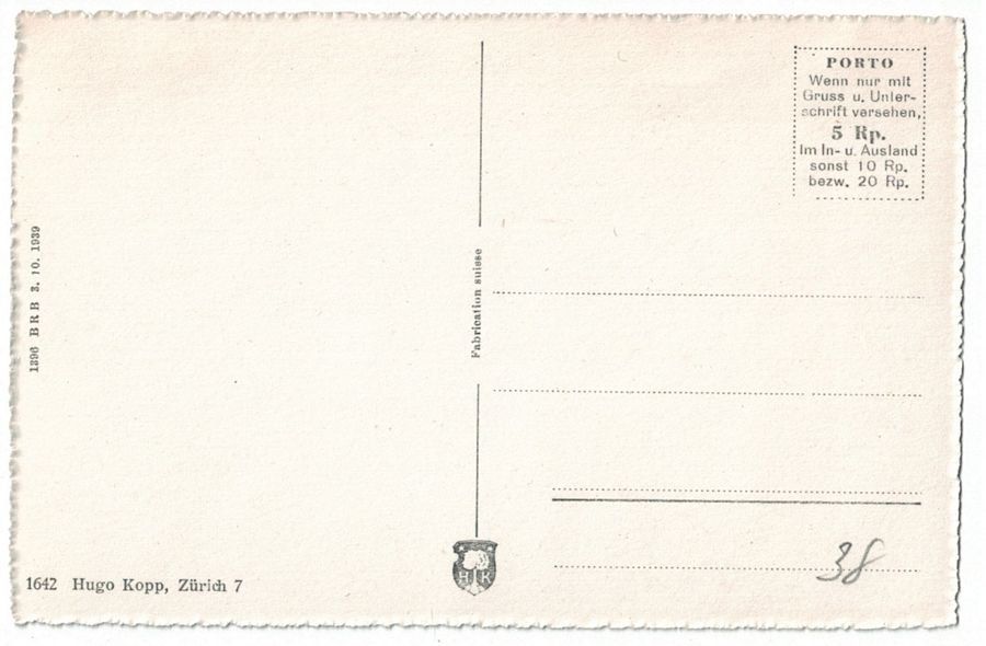 Cartoline postali: Brüttelen, Restaurant zur Linde, um 1940 – Usato da Frauenfeld venduto da POML 1