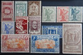 Italien ex. Kat. 141-183 * 1921/23 Kat. 97 Euro