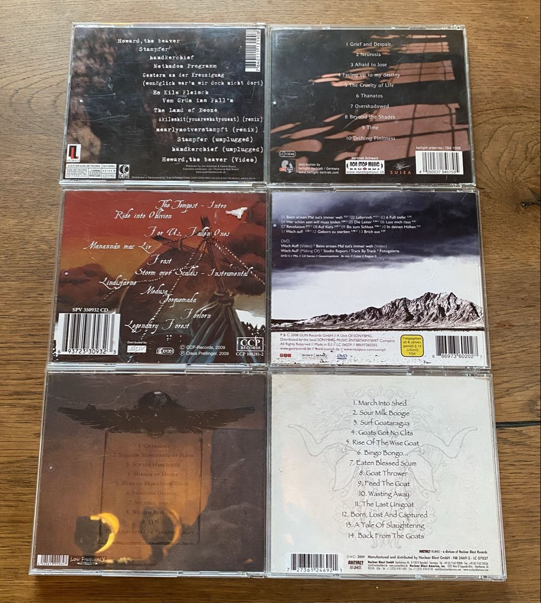 CD: Diverse Metal CD Sammlung – Usato da Oftringen venduto da Nessaja86 1