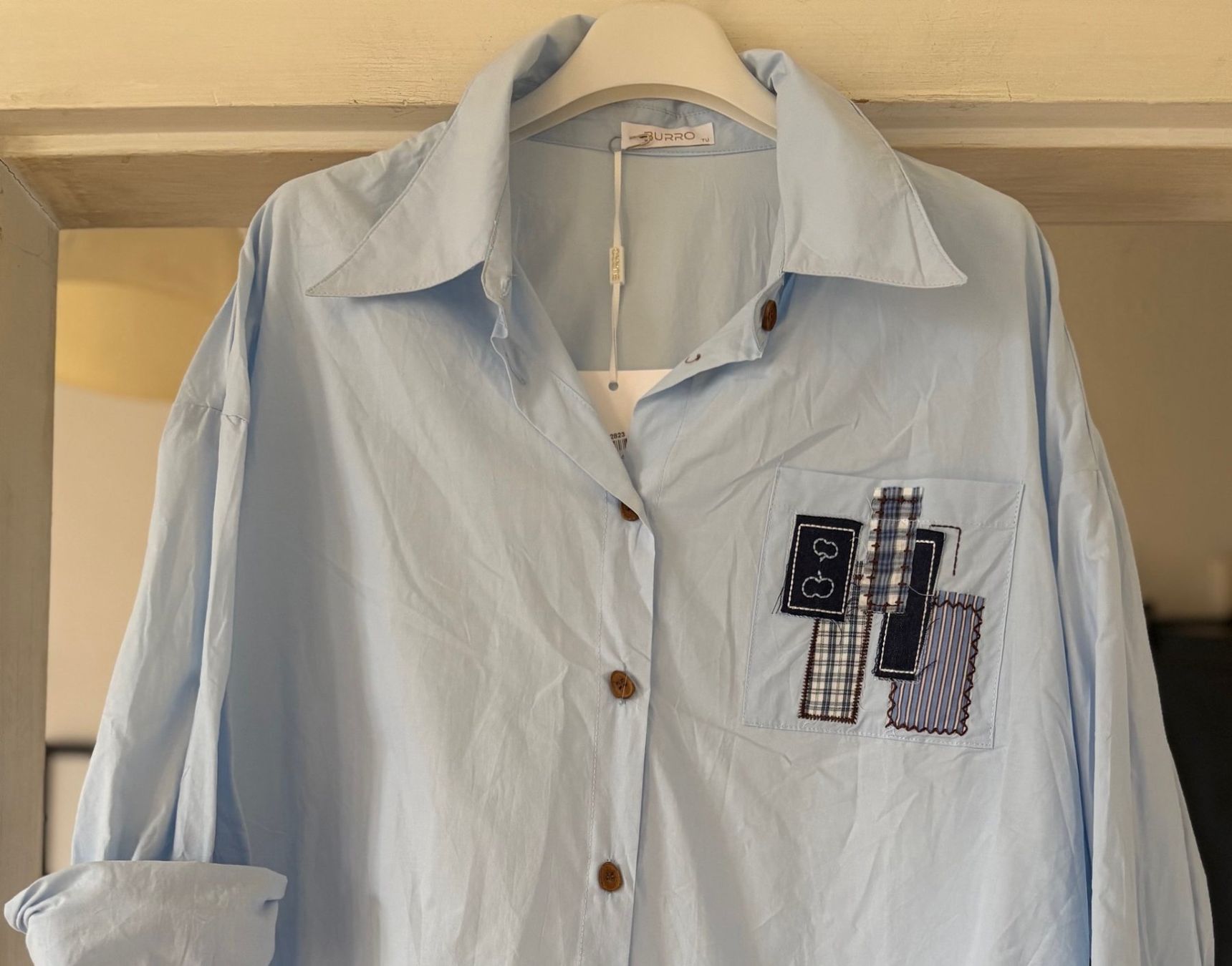 Blusen: CHEMISE EN COTON! M – Neu und originalverpackt aus Locarno von NicoNion 3